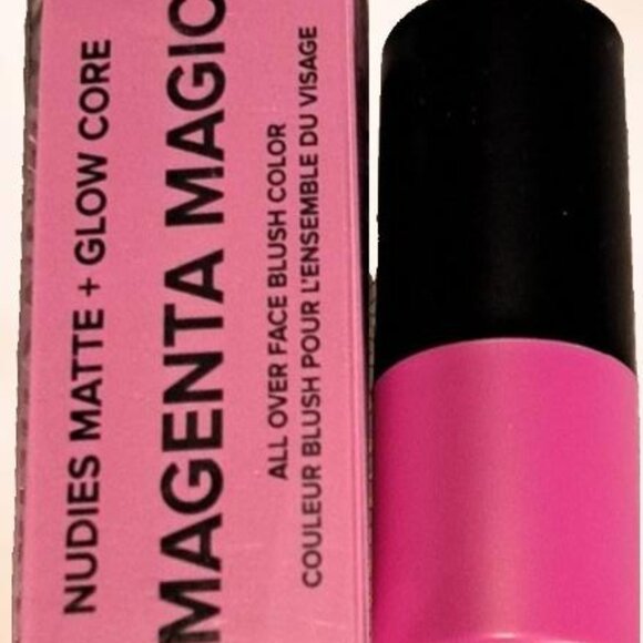 Nudestix Nudies Matte + Glow Core All Over Blush ~ MAGENTA MAGIC 6 g NIB - Picture 4 of 15